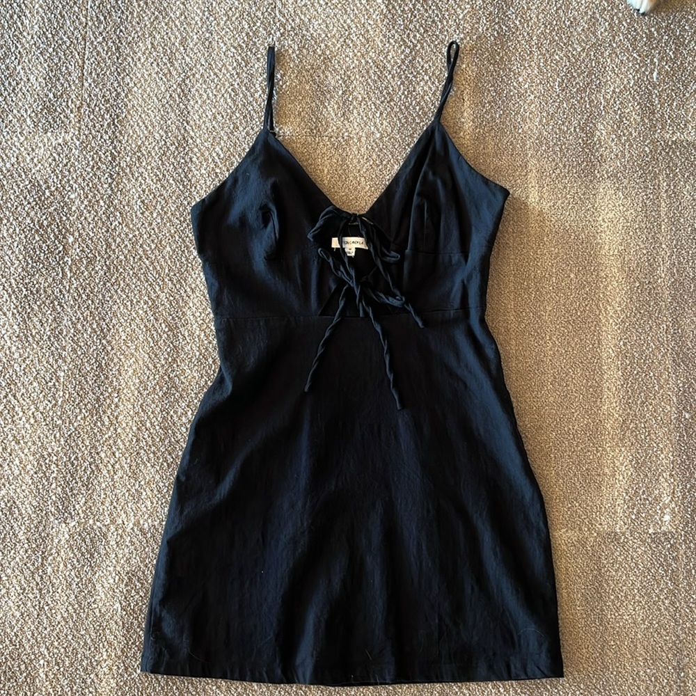 Cotton Candy LA Black Cutout Mini Dress
